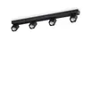 Спот RUDY PL4 SQUARE NERO 321523 Ideal Lux 4xGU10 | Osvetlenieto.bg