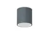 Външен плафон TECHO PL1 D09 ROUND ANTRACITE 318110 Ideal Lux 1xGU10 IP54 | Osvetlenieto.bg