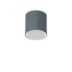 Външен плафон TECHO PL1 D15 ROUND ANTRACITE 318103 Ideal Lux 1xGU10 IP54 | Osvetlenieto.bg