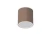 Външен плафон TECHO PL1 D15 ROUND COFFEE 342696 Ideal Lux 1xGU10 IP54 | Osvetlenieto.bg