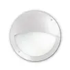 Фасаден аплик POLAR-2 AP1 ROUND BIANCO 096681 Ideal Lux 1xE27 IP66 | Osvetlenieto.bg