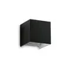LED Фасаден аплик ATOM AP D10 NERO 3000K 313450 Ideal Lux  IP54 | Osvetlenieto.bg