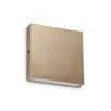 LED Фасаден аплик POST-IT AP SMALL OTTONE 335926 Ideal Lux  IP65 | Osvetlenieto.bg