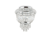 Плафон DUBAI PL3 CROMO 207162 Ideal Lux 3xE14 | Osvetlenieto.bg