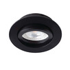 Черна луна за вграждане кръг DALLA CT-DTO50-B 22432 Kanlux MR16 | Osvetlenieto.bg