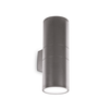 Фасаден аплик GUN AP2 BIG ANTRACITE 236858 Ideal Lux 2xE27 IP54 | Osvetlenieto.bg