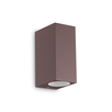 Фасаден аплик UP AP2 COFFEE 213354 Ideal Lux 2xG9 IP44 | Osvetlenieto.bg