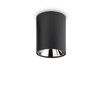 LED Луна за открит монтаж NITRO PL D08 ROUND NERO 206004 Ideal Lux 10W 3000K | Osvetlenieto.bg
