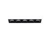 LED Луна за вграждане LIKA FI TRIMLESS 12W 4000K NERO 267906 Ideal Lux | Osvetlenieto.bg