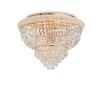 Плафон DUBAI PL24 OTTONE 243498 Ideal Lux 24xE14 | Osvetlenieto.bg