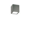 Външен плафон TECHO PL1 D09 SQUARE ANTRACITE 251554 Ideal Lux 1xGU10 IP54 | Osvetlenieto.bg