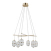 LED Полилей Alani PND-34375-6-HBR Italux 32W 3000K | Osvetlenieto.bg