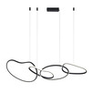 LED Полилей Fonte PND-22412-S4-BK Italux 40W 3000K-6000K | Osvetlenieto.bg