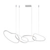 LED Полилей Fonte PND-22412-S4-WH Italux 40W 3000K-6000K | Osvetlenieto.bg