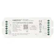 MiBoxer PR2 мощен LED димер/контролер 2в1 MONO/CCT 2.4GHz 12-48V 20A | Osvetlenieto.bg
