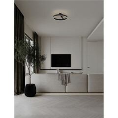 LED Плафон ADALIZ 9695125 NovaLuce 47W CCT 2700K-4000K Triac Dimmable | Osvetlenieto.bg