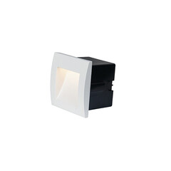 LED Външна луна за вграждане ZAMBELIS E246-W OUTDOOR SCONCE ALUMINUM WHITE COLOR 1W 3000K | Osvetlenieto.bg