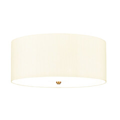 Плафон Fletcher22" 5xE27 Aged Brass Ivory Shade Designer's Lightbox DL-FLETCHER22-5LT-IV-AB | Osvetlenieto.bg