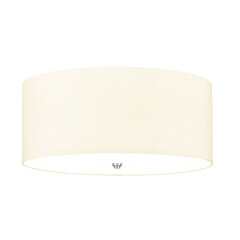 Плафон Fletcher22" 5xE27 Polished Chrome Ivory Shade Designer's Lightbox DL-FLETCHER22-5LT-IV-PC | Osvetlenieto.bg