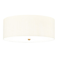 Плафон Fletcher26" 5xE27 Aged Brass Ivory Shade Designer's Lightbox DL-FLETCHER26-5LT-IV-AB | Osvetlenieto.bg