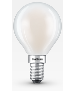 E14 4.2W 4000K Radium LED крушка Filament Матова 470lm P45 Mini-Ball | Osvetlenieto.bg