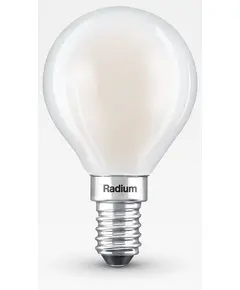 E14 4.2W 4000K Radium LED крушка Filament Матова 470lm P45 Mini-Ball | Osvetlenieto.bg