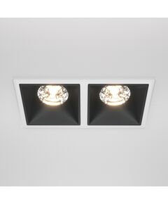 LED Луна за вграждане Alfa LED DL043-02-15W3K-D-SQ-WB Maytoni 2x15W 3000K | Osvetlenieto.bg