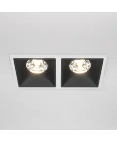LED Луна за вграждане Alfa LED DL043-02-15W3K-D-SQ-WB Maytoni 2x15W 3000K | Osvetlenieto.bg
