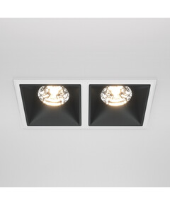 LED Луна за вграждане Alfa LED DL043-02-15W3K-D-SQ-WB Maytoni 2x15W 3000K | Osvetlenieto.bg