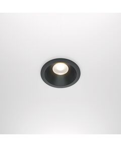 LED Луна за баня за вграждане Zoom DL034-L12W3K-D-B Maytoni 12W 3000K IP65 | Osvetlenieto.bg