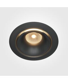 LED Луна за вграждане Yin DL031-L12W3K-D-B Maytoni 12W 3000K | Osvetlenieto.bg