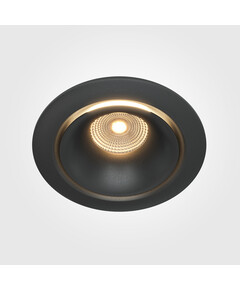 LED Луна за вграждане Yin DL031-L12W3K-D-B Maytoni 12W 3000K | Osvetlenieto.bg