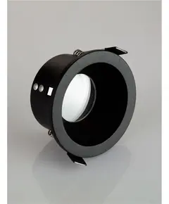 Черна луна за баня Ceid 9011488 NovaLuce 1xGU10 IP44 | Osvetlenieto.bg