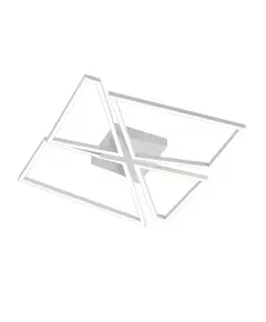 LED Плафон SLASH 01-3540 Smarter 50W CCT 3000K-4000K-6000K | Osvetlenieto.bg