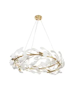 Полилей BOTANIKA gold white 80 cm XY080P-80 8xG9 | Osvetlenieto.bg