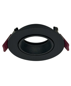 Черна кръгла луна за вграждане ROTONDO LD4SPTB01N 1xGU10 | Osvetlenieto.bg