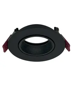 Черна кръгла луна за вграждане ROTONDO LD4SPTB01N 1xGU10 | Osvetlenieto.bg