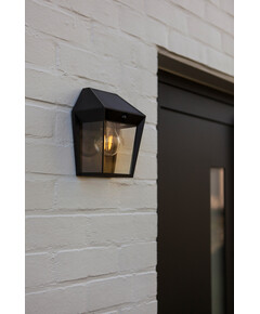 Соларна лампа за стена AVONY PIR сензор Lutec 1xE27 IP44 6916002330 | Osvetlenieto.bg