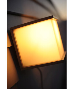Фасаден аплик BOX CUBE Lutec 1xE27 IP44 5184601118 | Osvetlenieto.bg