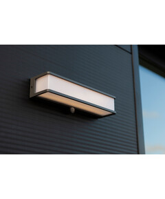 Соларна лампа DOBLO PIR сензор Lutec LED 16.5W IP54 6943801125 | Osvetlenieto.bg