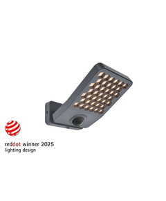 Външен прожектор ATLANTIS PIR сензор Lutec LED 14W 3000K IP54 7801607118 | Osvetlenieto.bg