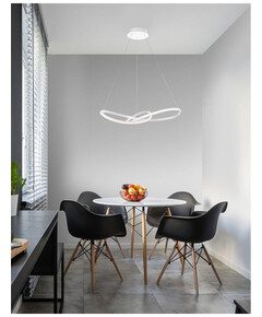 LED Полилей FUSION 1701101001 NovaLuce 53W 3000K | Osvetlenieto.bg