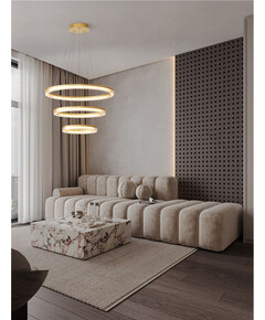 LED Полилей LUANA 9130637 NovaLuce 90W CCT 2700K-4000K Triac Dimmable | Osvetlenieto.bg