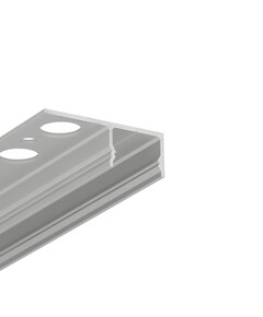 LED профил за вграждане в плочки UNI-TILE12 C PLUS анодизиран 1 метър | Osvetlenieto.bg