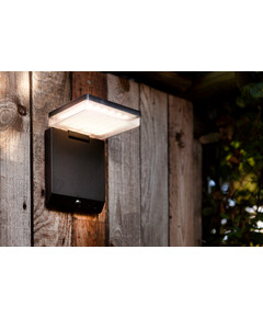 Соларна лампа MOZE PIR сензор Lutec LED 8W IP44 6943101012 | Osvetlenieto.bg