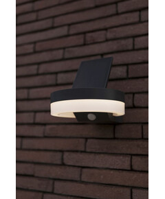 Соларна лампа RUNDA PIR сензор Lutec LED 12W IP54 6915801335 | Osvetlenieto.bg