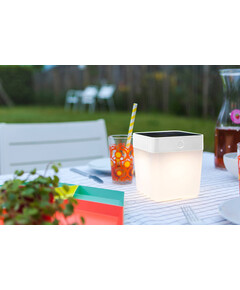 Соларна лампа TABLE CUBE Lutec LED 1W IP44 6908001331 | Osvetlenieto.bg