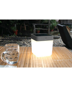 Соларна лампа TABLE CUBE Lutec LED 1W IP44 6908001337 | Osvetlenieto.bg