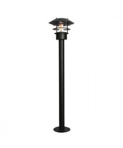 Парков стълб Helsingor 1 Light Bollard Lantern Black Elstead Lighting | Osvetlenieto.bg