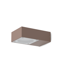 Фасаден аплик SIRIO AP1 COFFEE 318196 Ideal Lux 1xGX53 IP65 | Osvetlenieto.bg